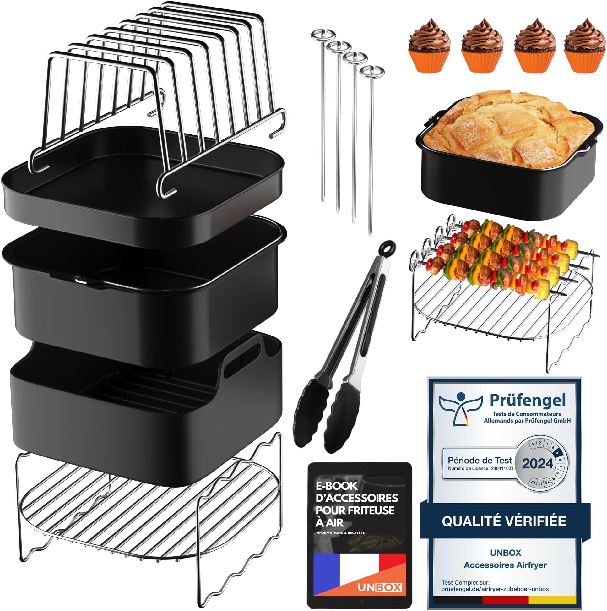 Silicone Air Fryer Air Fryer Accessoires Réutilisable Four Liner