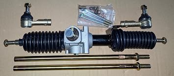 Upgraded Steering Rack and Pinion 1824469 1824835 with Tie Rod Ends 7061234 Replacement for 2015 2016-2018 Polaris RZR XP, XP4 1000 UTV, Highlifter Edition 2019-2022