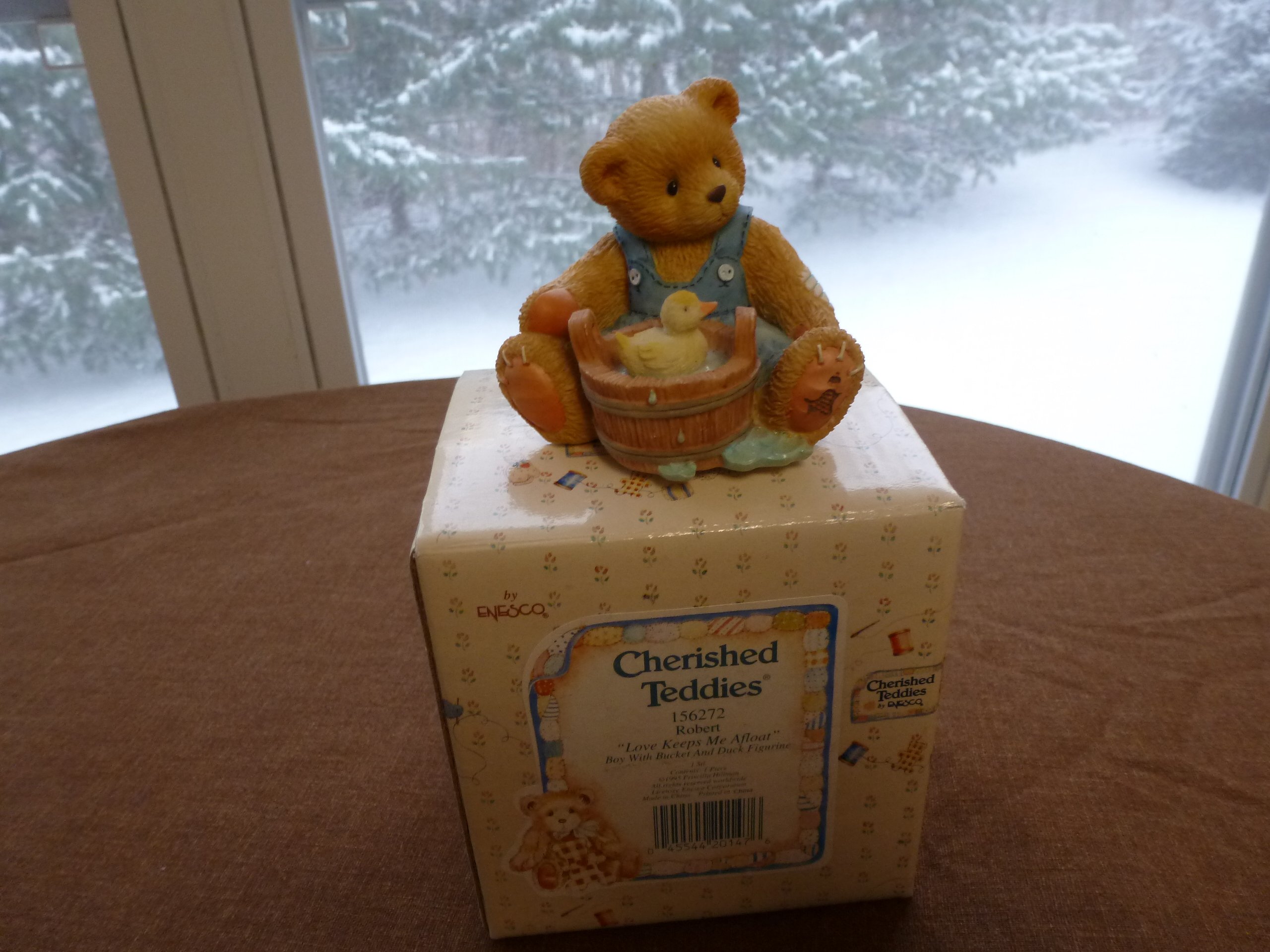 Amazon.com: Cherished Teddies Robert Classic Disney Resin Figurine