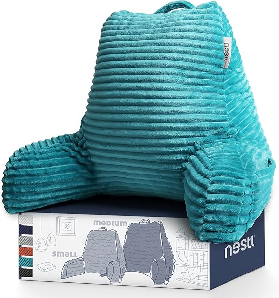 Nestl Reading Pillow Back Pillow for Sitting in Bed
