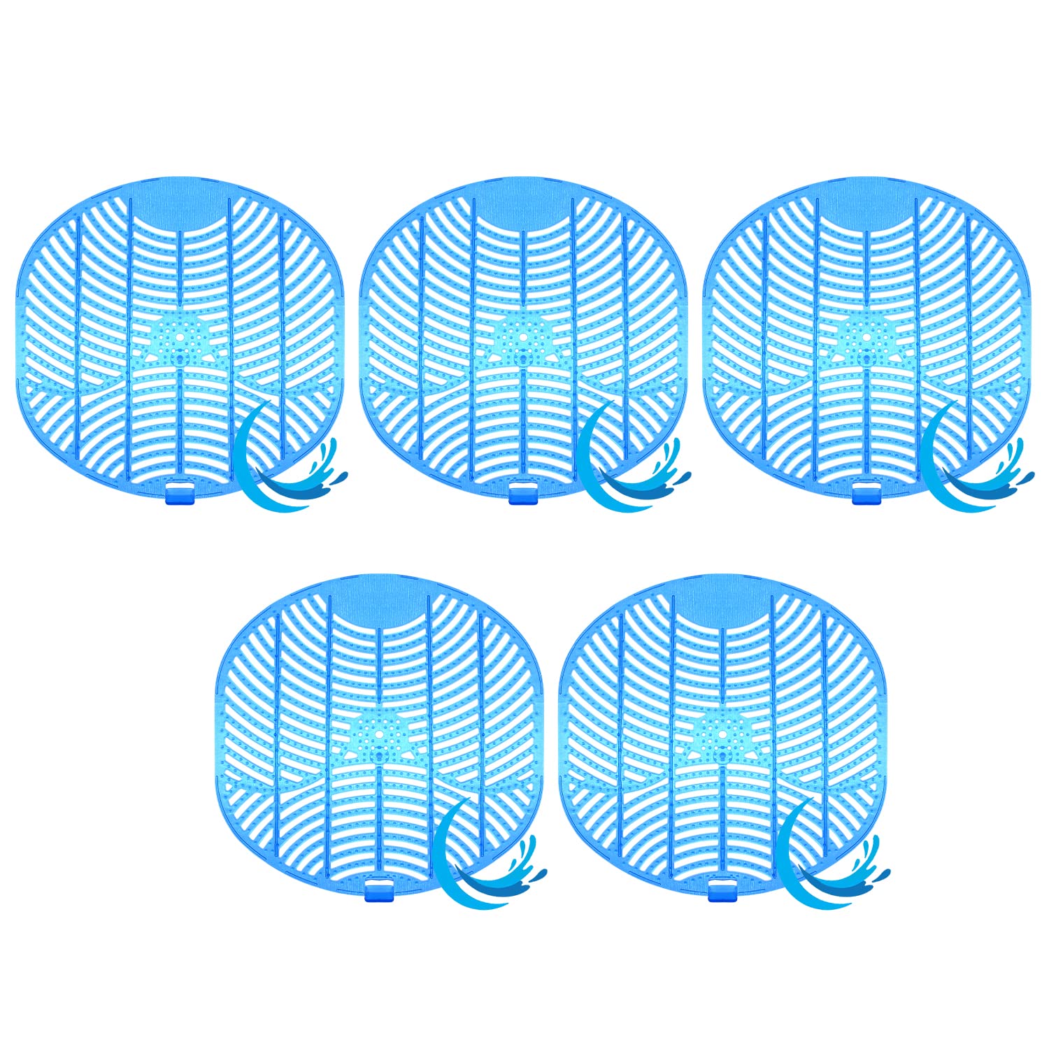 Zureni Urinal Screen Fresh Scented Anti-Splash Toilet Mat Bathroom Deodorizer Spatter with Air Freshener for Restroom (K Screen, Blue, 5 pcs) (B0BTPMCP5D) Amazon Price History, Amazon Price Tracker