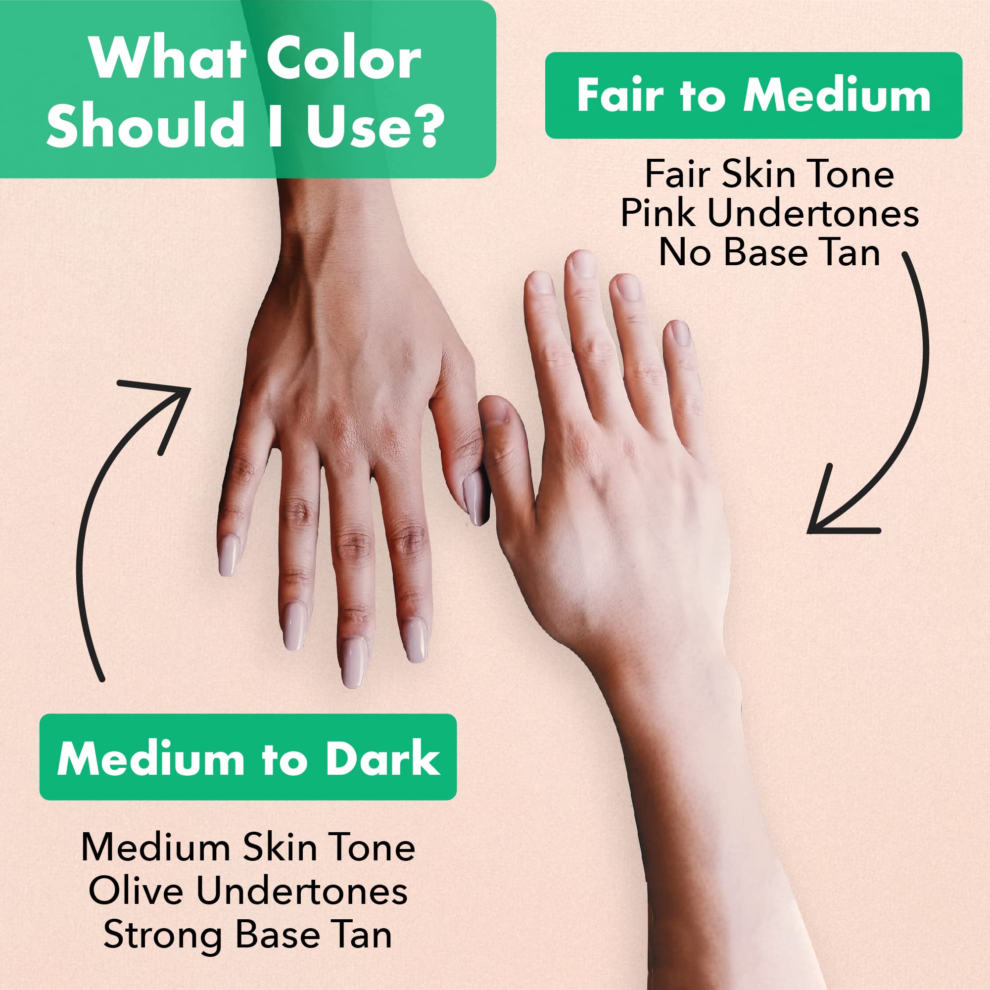 Beauty by Earth Self Tanner Mousse Medium to Dark Fake Tan Sunless Tanner, Self Tanners Best