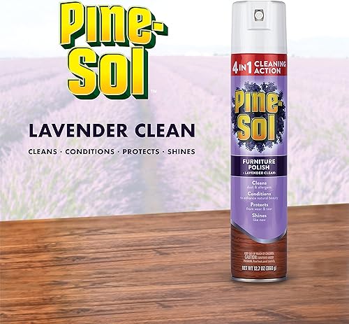 Miniatura 4 de Pine-Sol Pulidor de muebles Pulidor en aerosol para muebles de madera Pulidor de madera para tus muebles te da una limpieza potente en la que