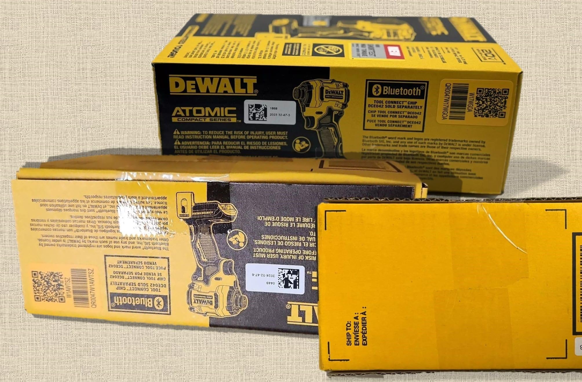 Amazon | DEWALT ATOMIC 20V MAX* 1/4 in. Brushless Cordless 3-Speed