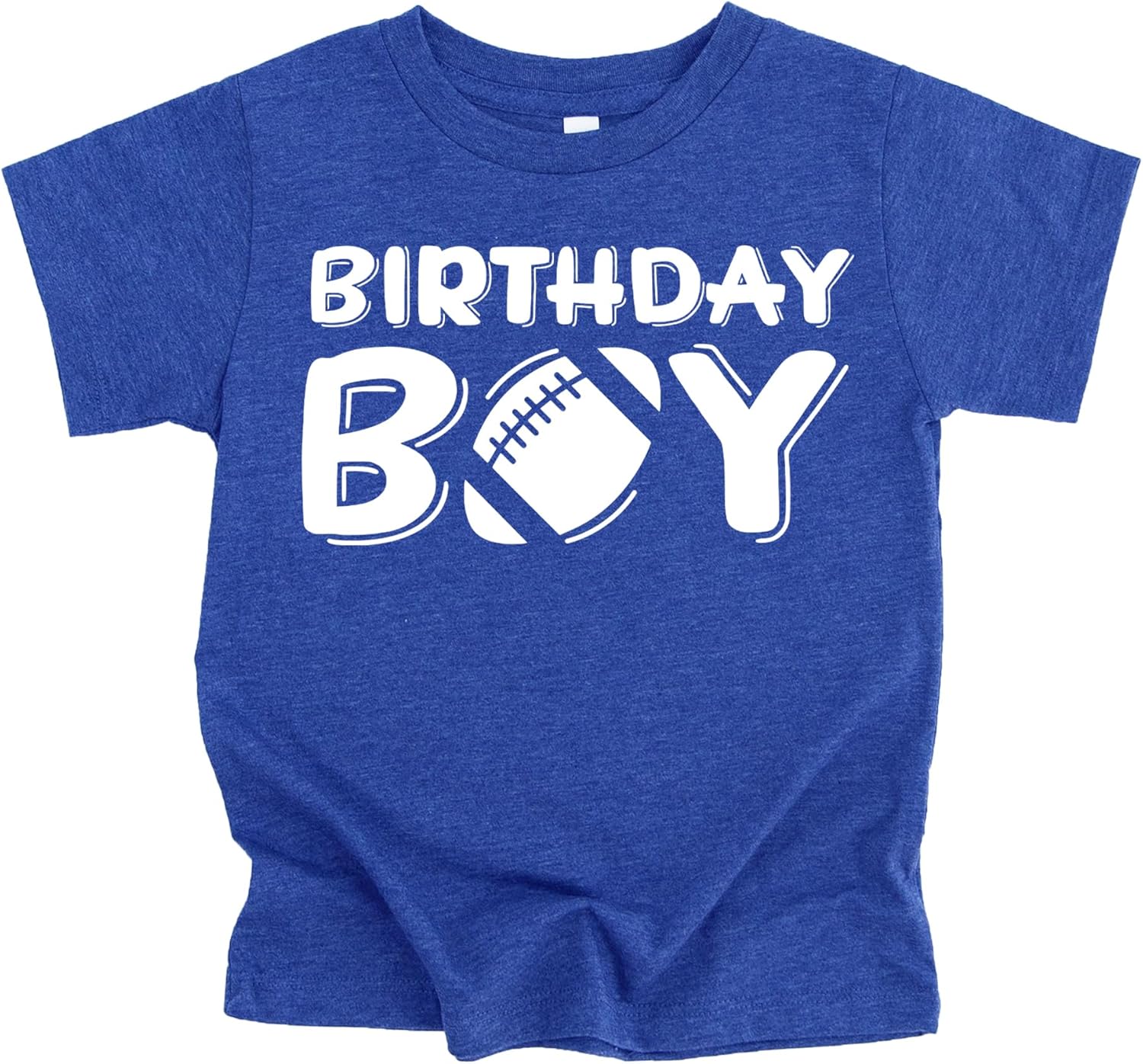 Olive Loves Apple Birthday Boy Football Sports Lover Birthday Shirt for Boys All Ages Birthday