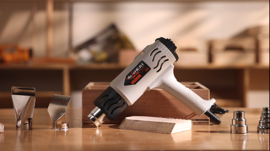 まーPREMIUM RELEASE WARM & COOL GUN Heat Gun - Newly Upgraded Cool Mode 100℉~1200℉ with Dual