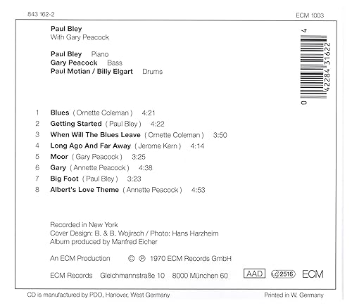 Miniatura 2 de Paul Bley with Gary Peacock