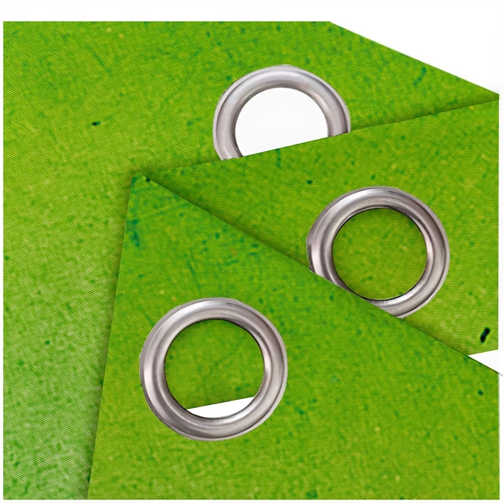 Zasłona nieprzejrzysta, do sypialni, zestaw 2 sztuk, 2 x 107 W x 274 wys. cm, nieprzejrzysta zasłona do pokoju młodzieżowego, zielona, gradient kolorów, zasłony do salonu, na przelotkach