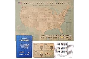 USA Photo Map - 50 States Travel Map