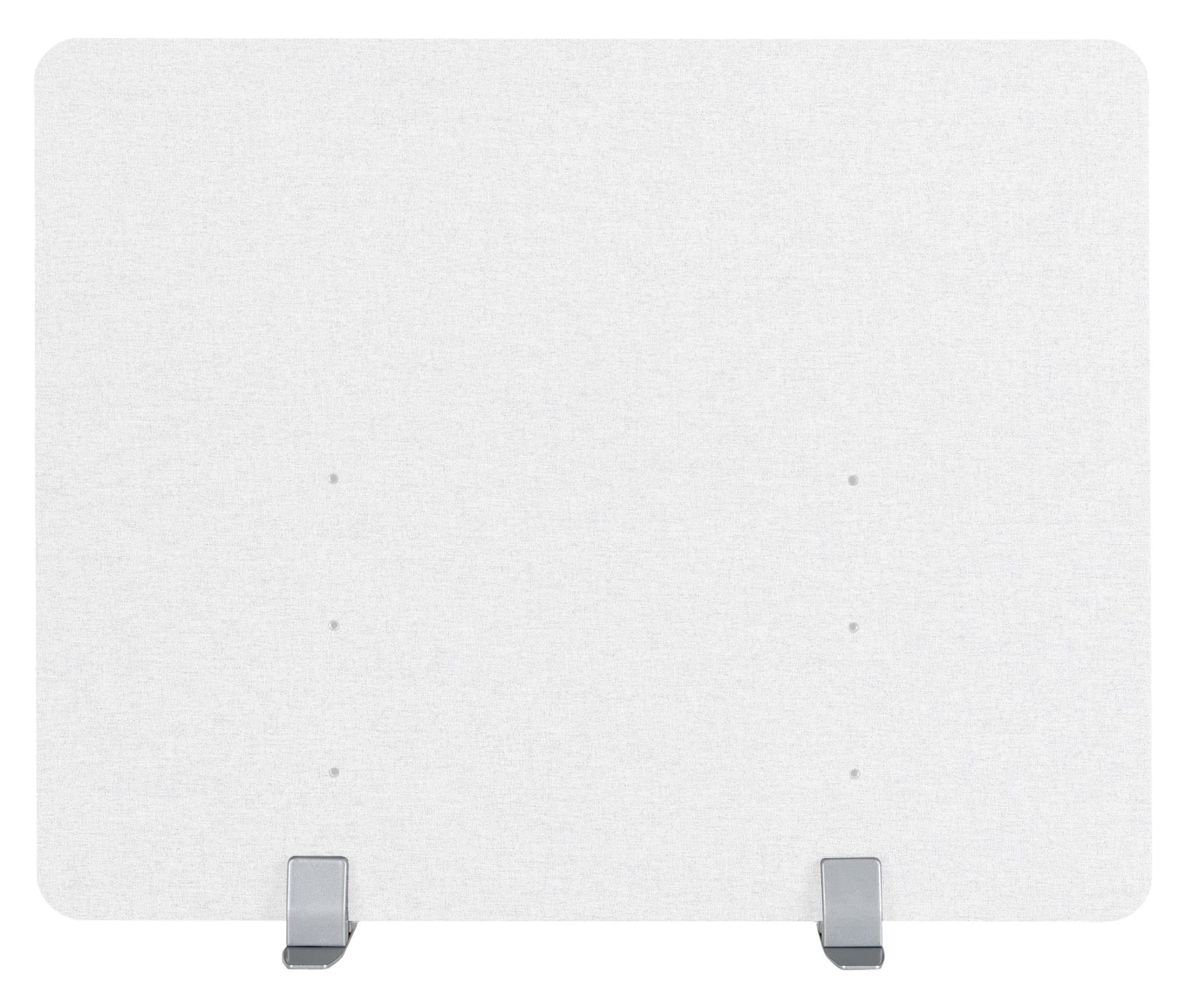 Pronomic DiviDesk SF-320 SR 2 Pièces Support de Cloison - Le Montage indépendant pour Table en paravent, séparateur de Bureau - Pieds en Metal