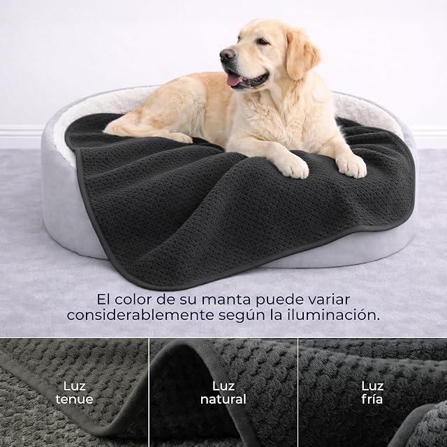 Foto 4 de 8 de Dreamzie Manta Impermeabile 127x152cm - Manta Perros Reversible y Lavable a máquina
