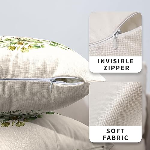 Miniatura 4 de Kwlegh He is Risen - Juego de 2 fundas de almohada de cruz de Pascua de 18 x 18 pulgadas, funda de almohada de conejo de Pascua, funda de cojín