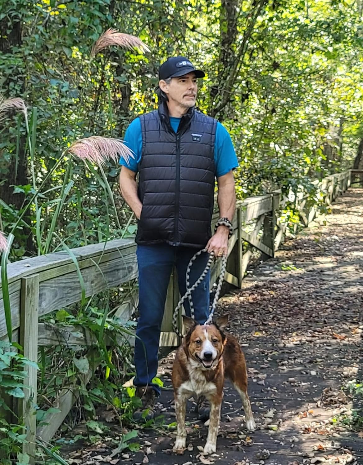 KEMIMOTO Heated Vest for Men with Battery, Mens Rechargeable Heated Vest, Hooded Electric Heating Vests for Hiking Hunting - Image 7