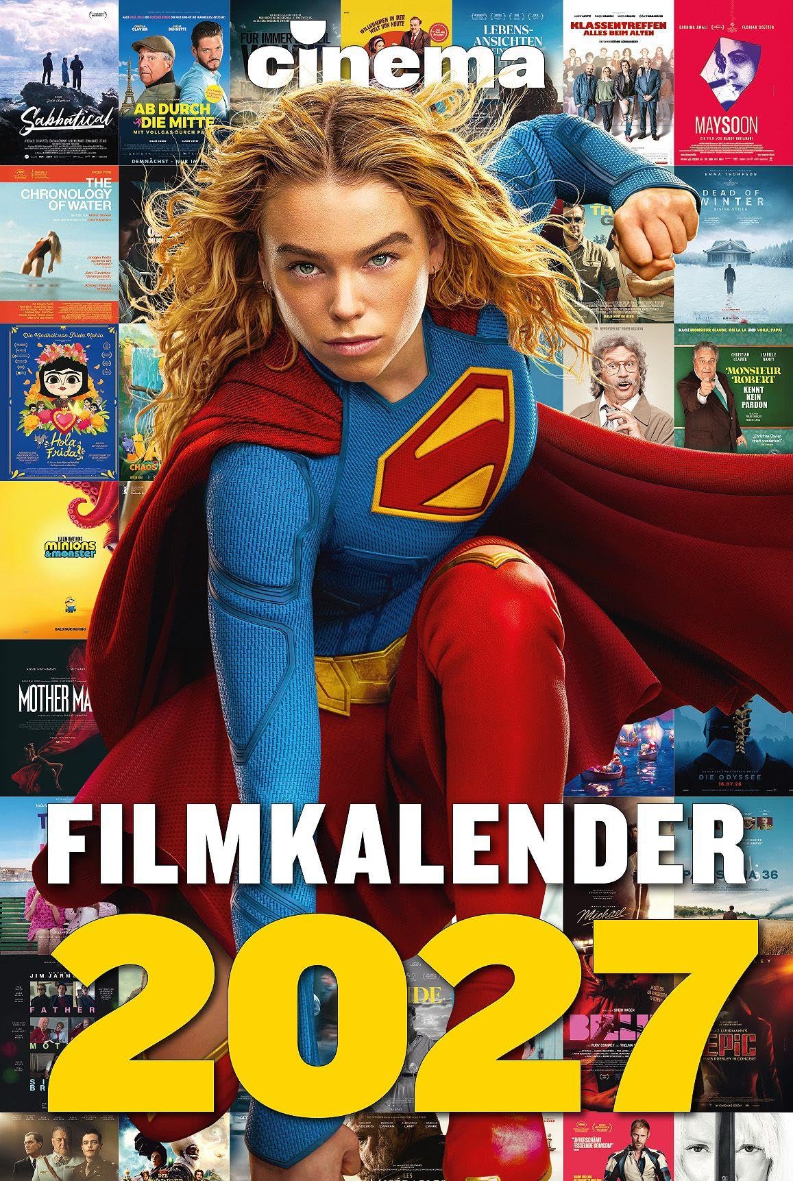 CINEMA Filmkalender 2027: Der große Filmplakatkalender
