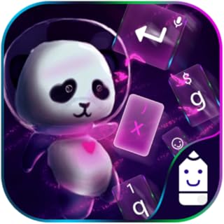 Space Panda Theme&Emoji Keyboard