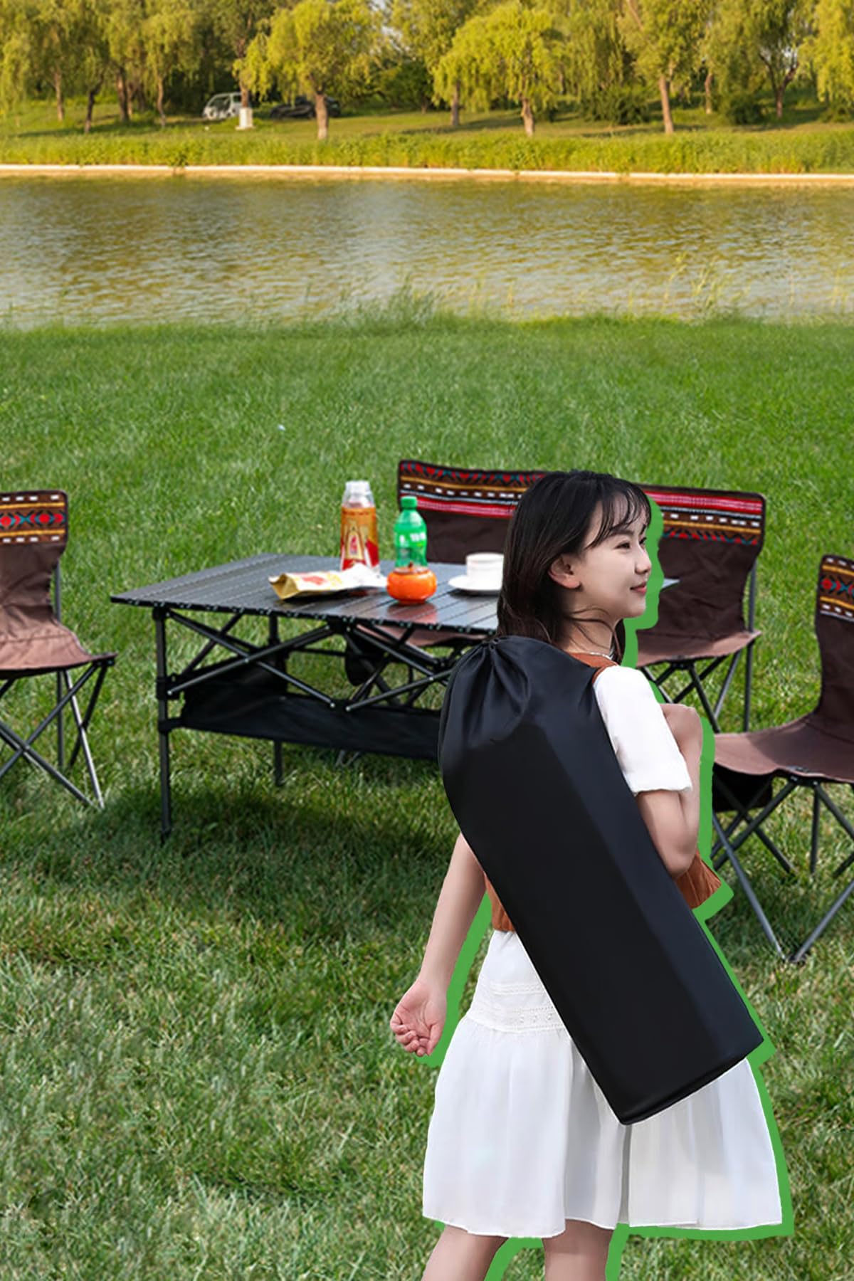 Amazon.co.jp: 【高さ調整可能・高い耐荷重】折りたたみキャンプ