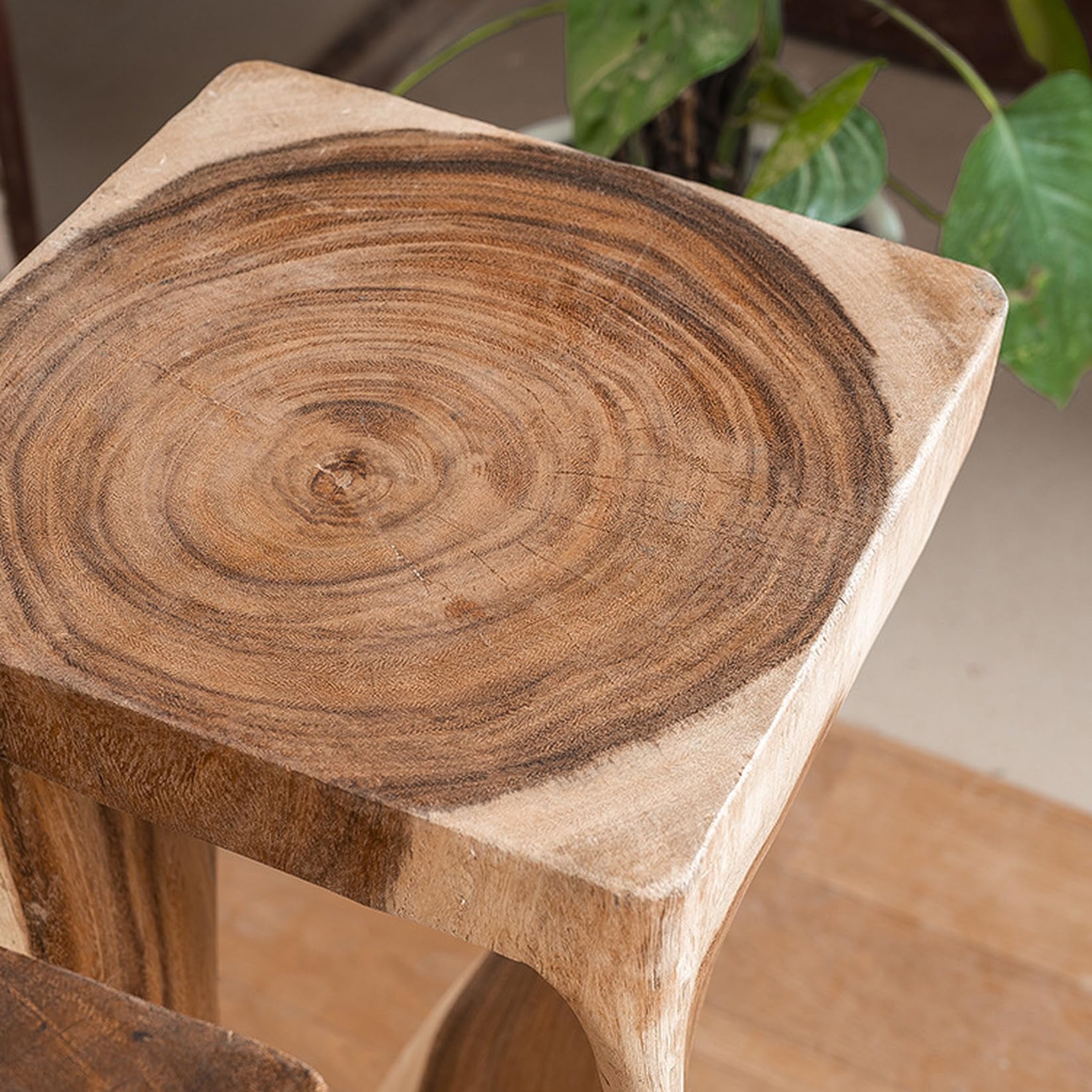 【無垢材】　花台スタンド　華台スタンド　オブジェ 無垢材】花台スタンド華台スタンドオブジェ