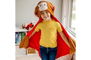 Animal Adventure® Curious George® 2-in-1 Transformable Character Cape & Plush Pal