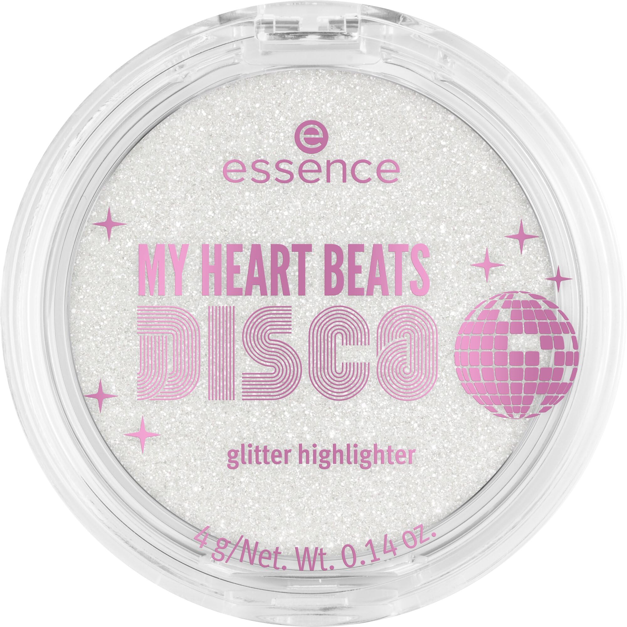 Essence Rozświetlacz My Heart Beats Disco, Lśniący, Żel (4G)