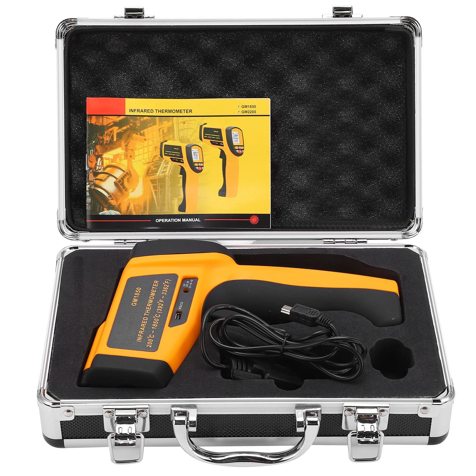 Generic Probador de Temperatura Portátil Industrial con Interfaz RS232 con Software de Análisis para un Uso Conveniente