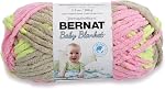 Bernat Baby Blanket Yarn - (6) Super Bulky Gauge - 3.5oz - Yellow - Single Ball Machine Wash & Dry (1611033615)