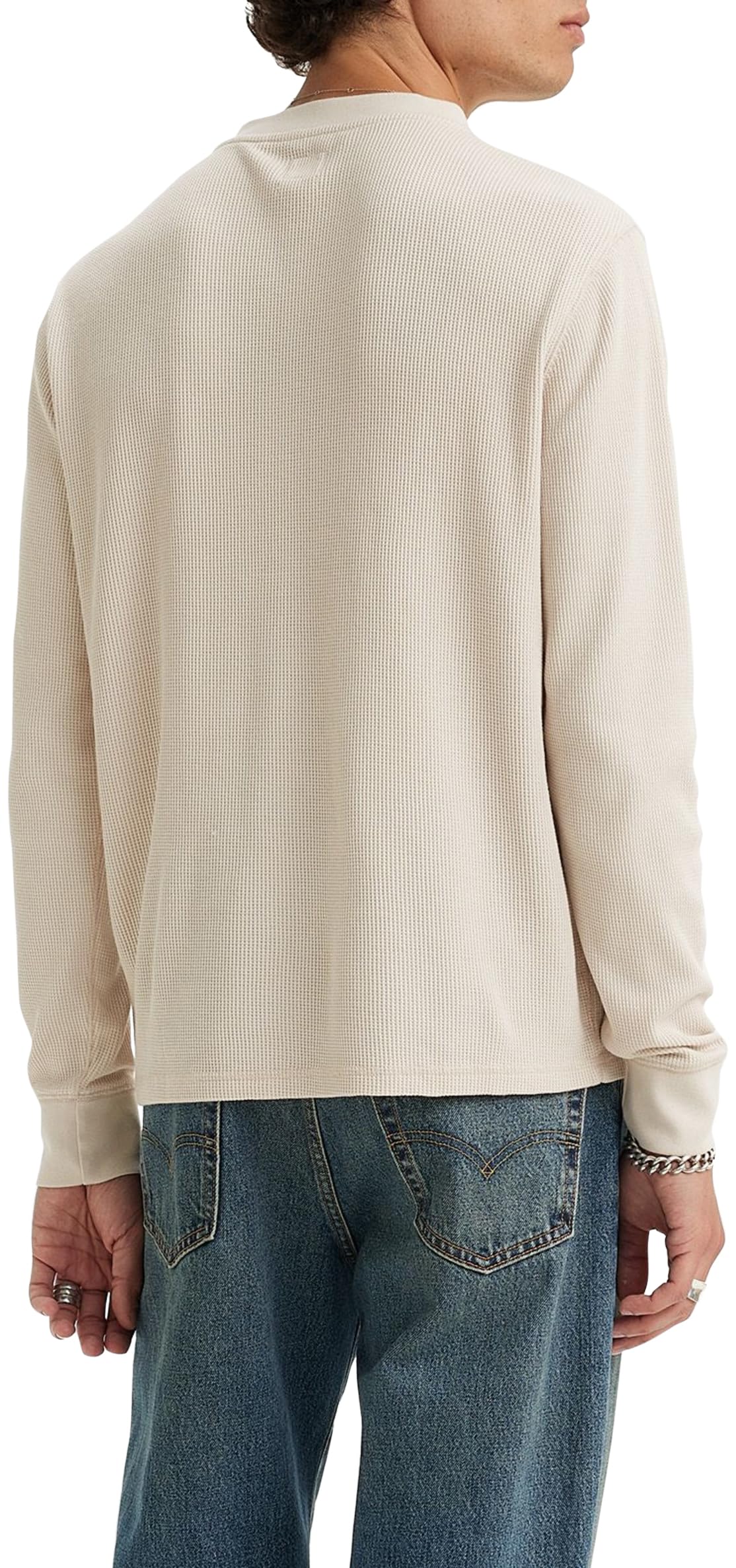 Levi's Long-Sleeve Thermal 3-Button Henley Camicia Uomo