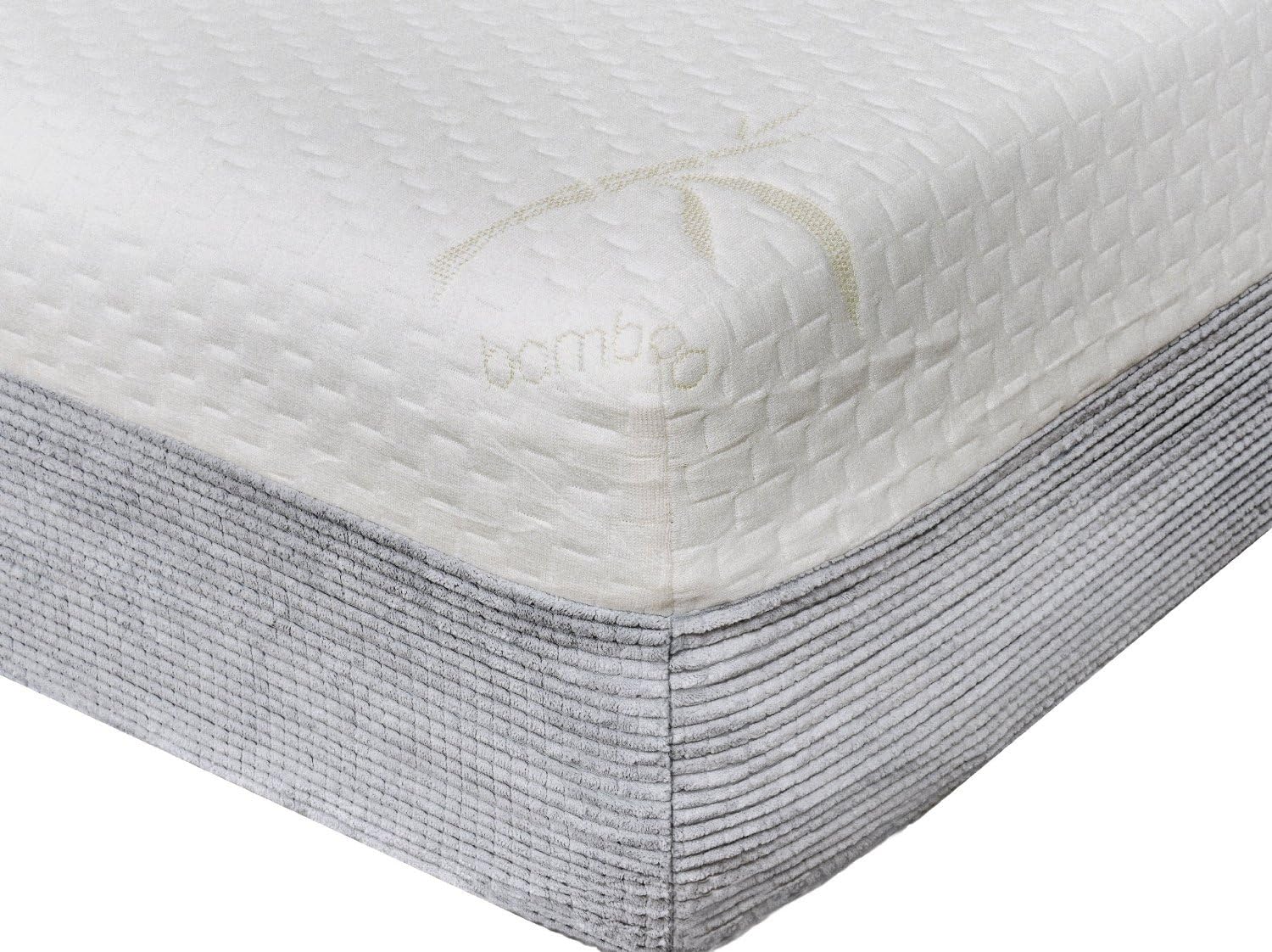 Red Nomad 10" Luxury Memory Foam Mattress, Bamboo Cover, King Home & Kitchen