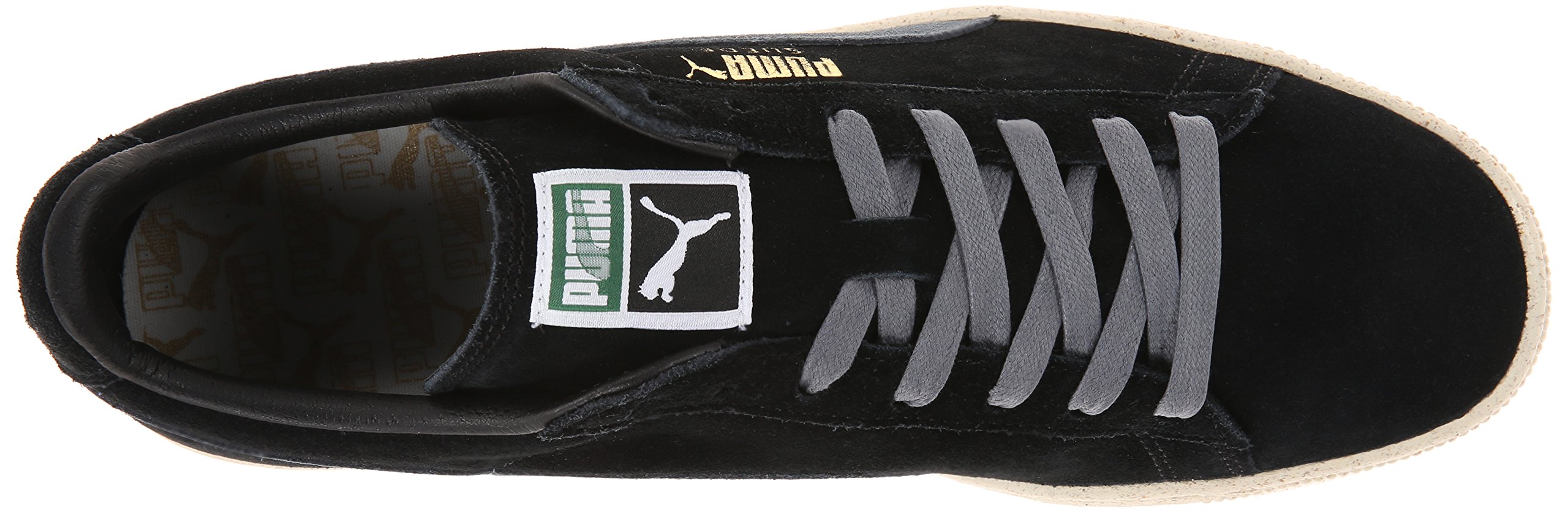 PUMA Suede Classic Natural Calm Men Sneakers Black 357212-02 (Size:
