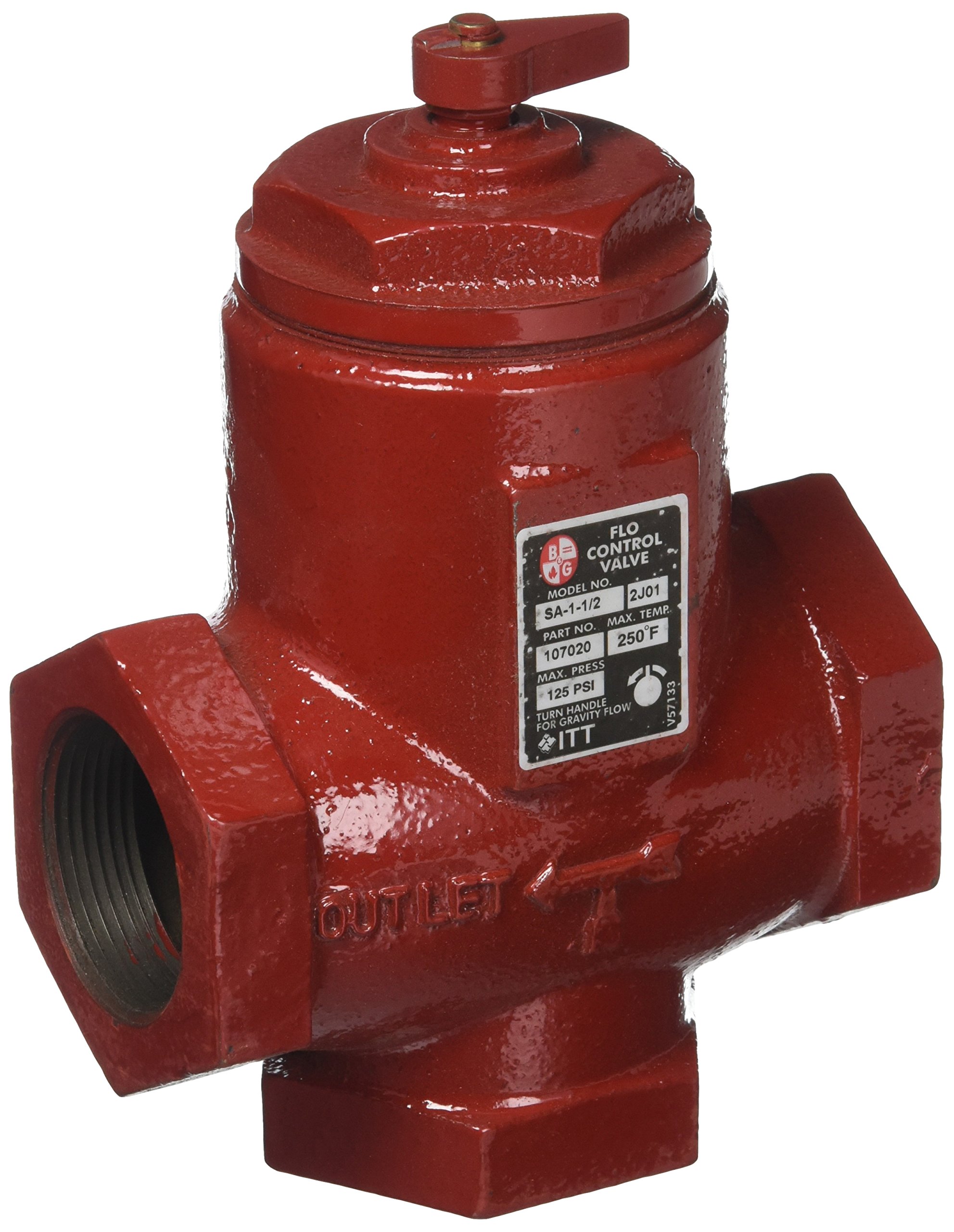 Bell & Gossett SA-1-1/2 STR-Angle FLO Control