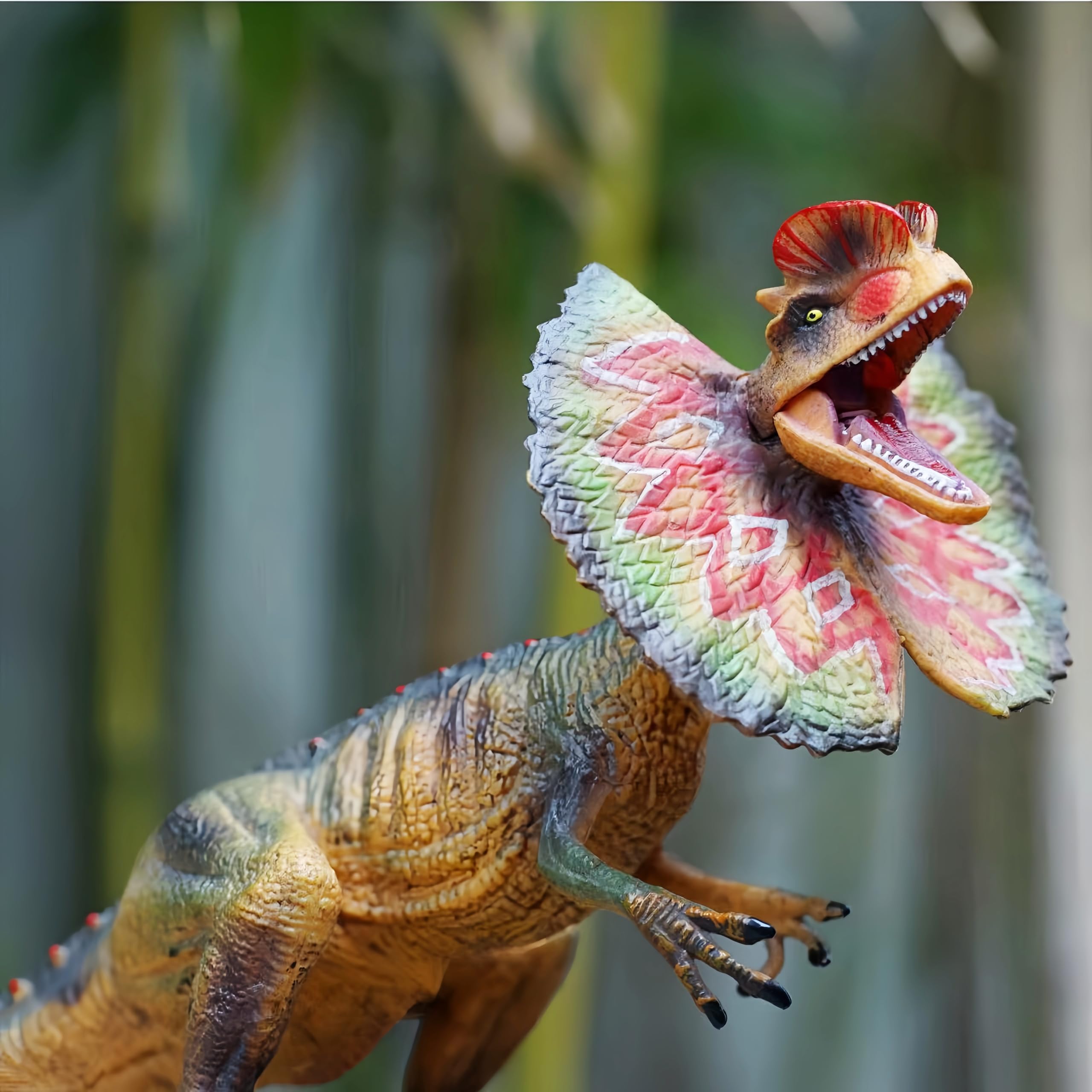 Gemini&Genius Dilophosaurus Action Figure - Dinosaur Toy -3