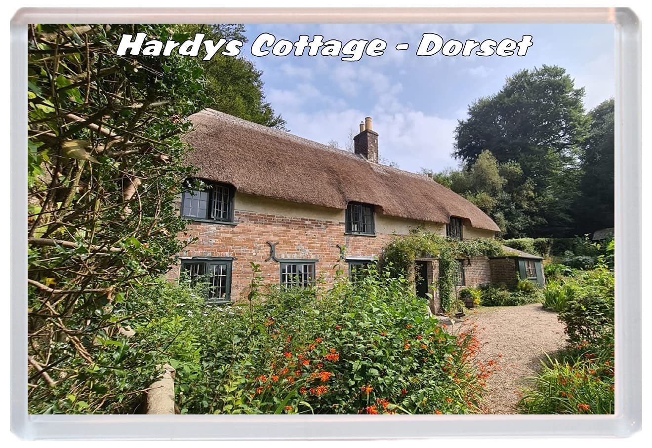 Baked Bean Store Multicolor Hardys Cottage - Dorset - 96 X 67Mm Jumbo Fridge Magnet/Magnets Bbsfhm228