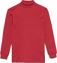 Channo Thermo-Oberteil für Jungen - Grundlegendes Langarm-T-Shirt mit Stehkragen für Mädchen - 1 Stück