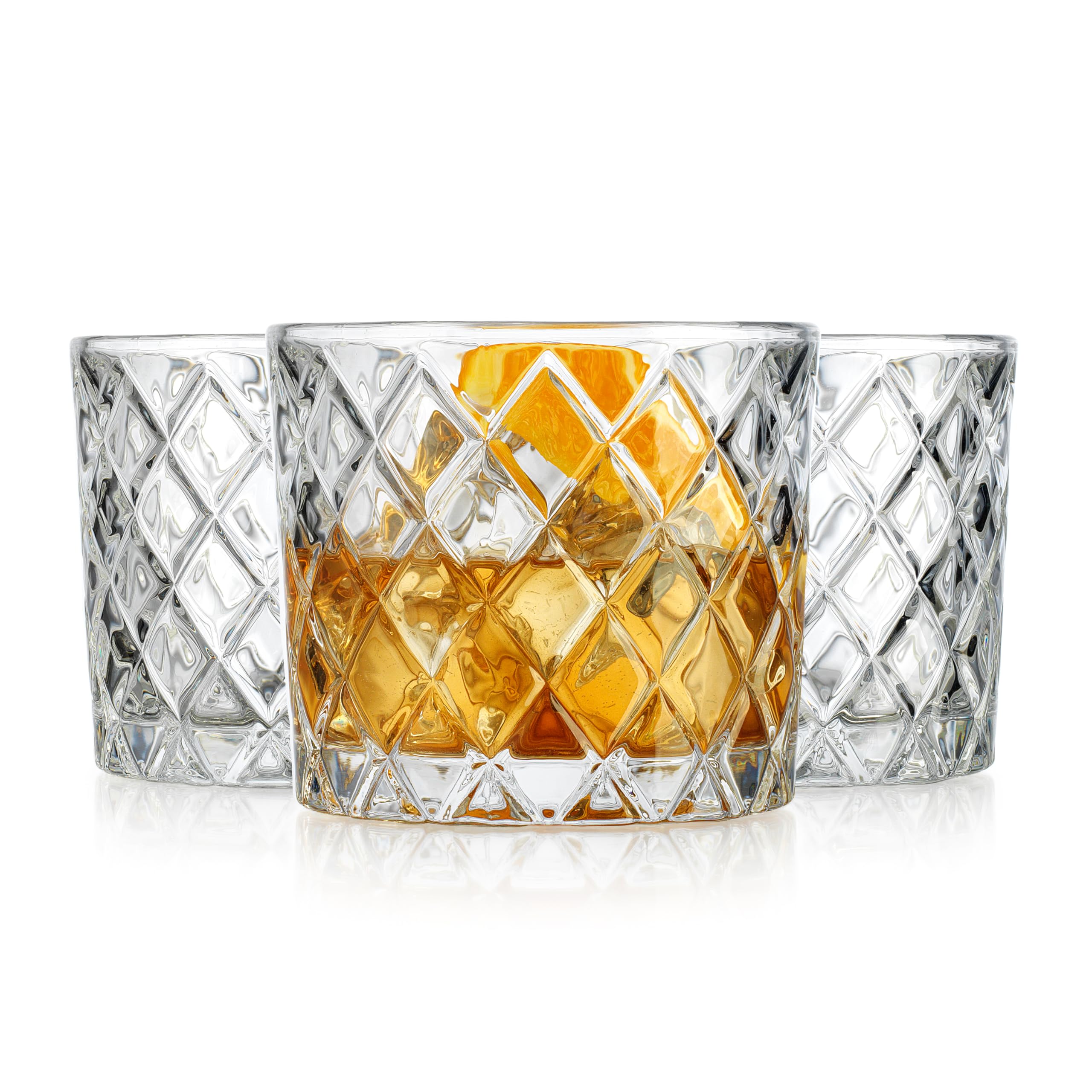 Glaver's Juego de 4 vasos dobles antiguos, 305 ml