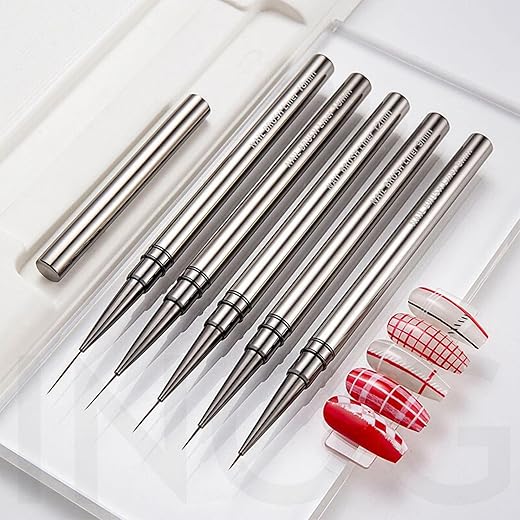 Nail Art Brush Set 5Pcs 18mm