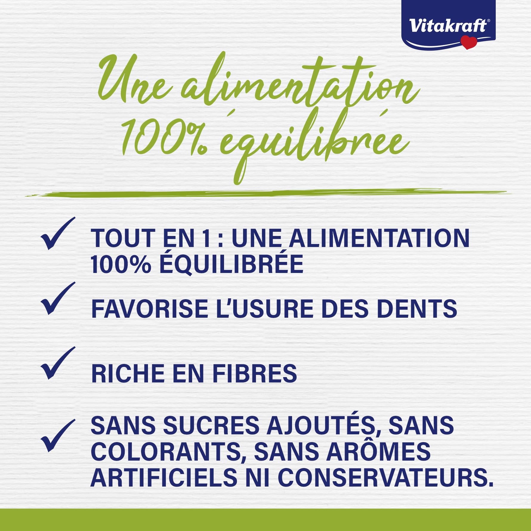 VITAKRAFT- Vita Special All Ages, Aliment pour Chinchillas, avec Herbes Et Plantes, pour Une Digestion Optimale, sans Sucre Ajouté Ni Céréales (1X 600G)