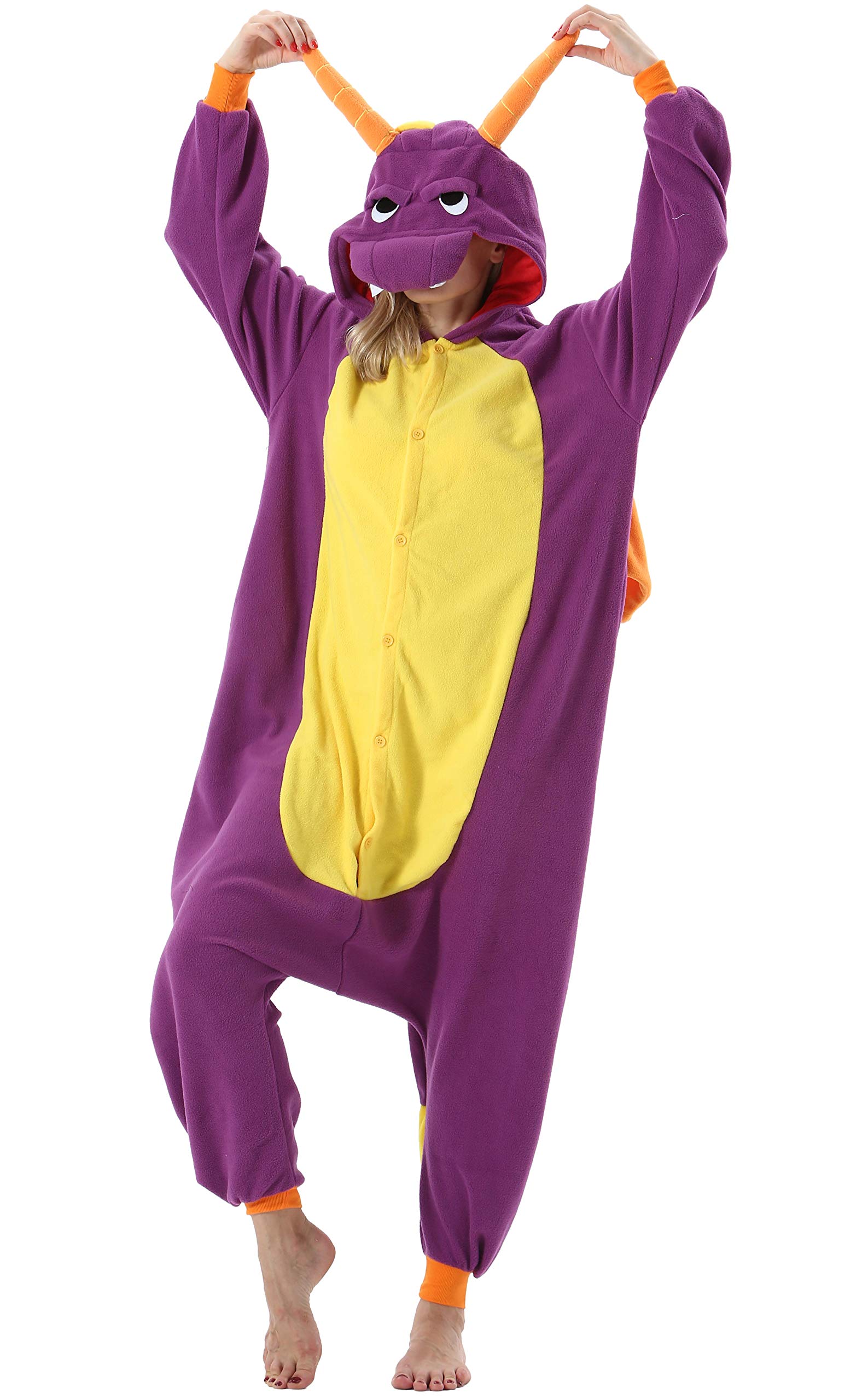 Uleemarkwomens Mens Adult Pajamas Unisex Animal Onesies Novelty