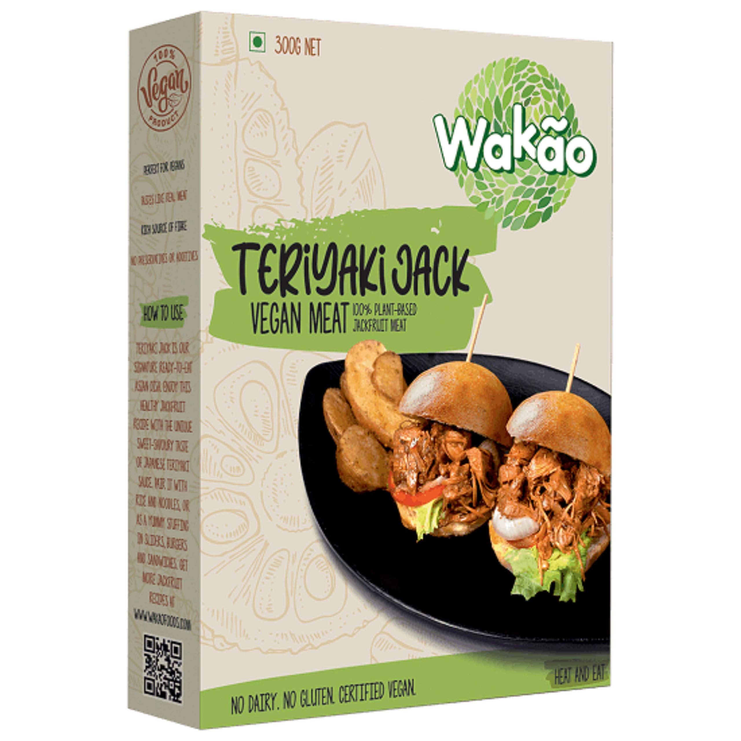 Wakao Teriyaki Jack Vegan Meat 300 g
