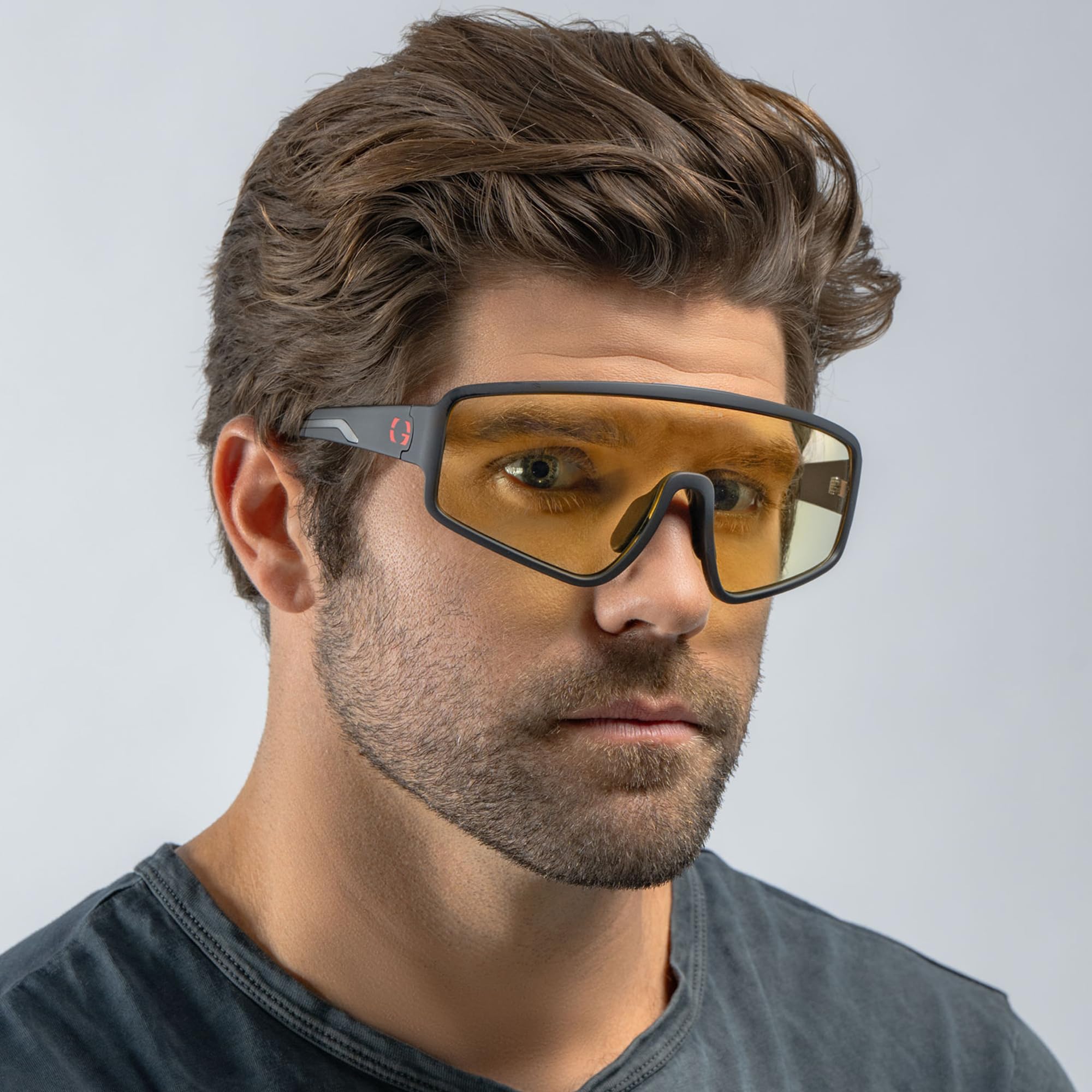 GUNNAR Okulary gamingowe - Viscer - Filtr światła niebieskiego | Okulary PC/gaming - Viscer - Filtr światła niebieskiego - Opatentowana technologia od 2002 roku