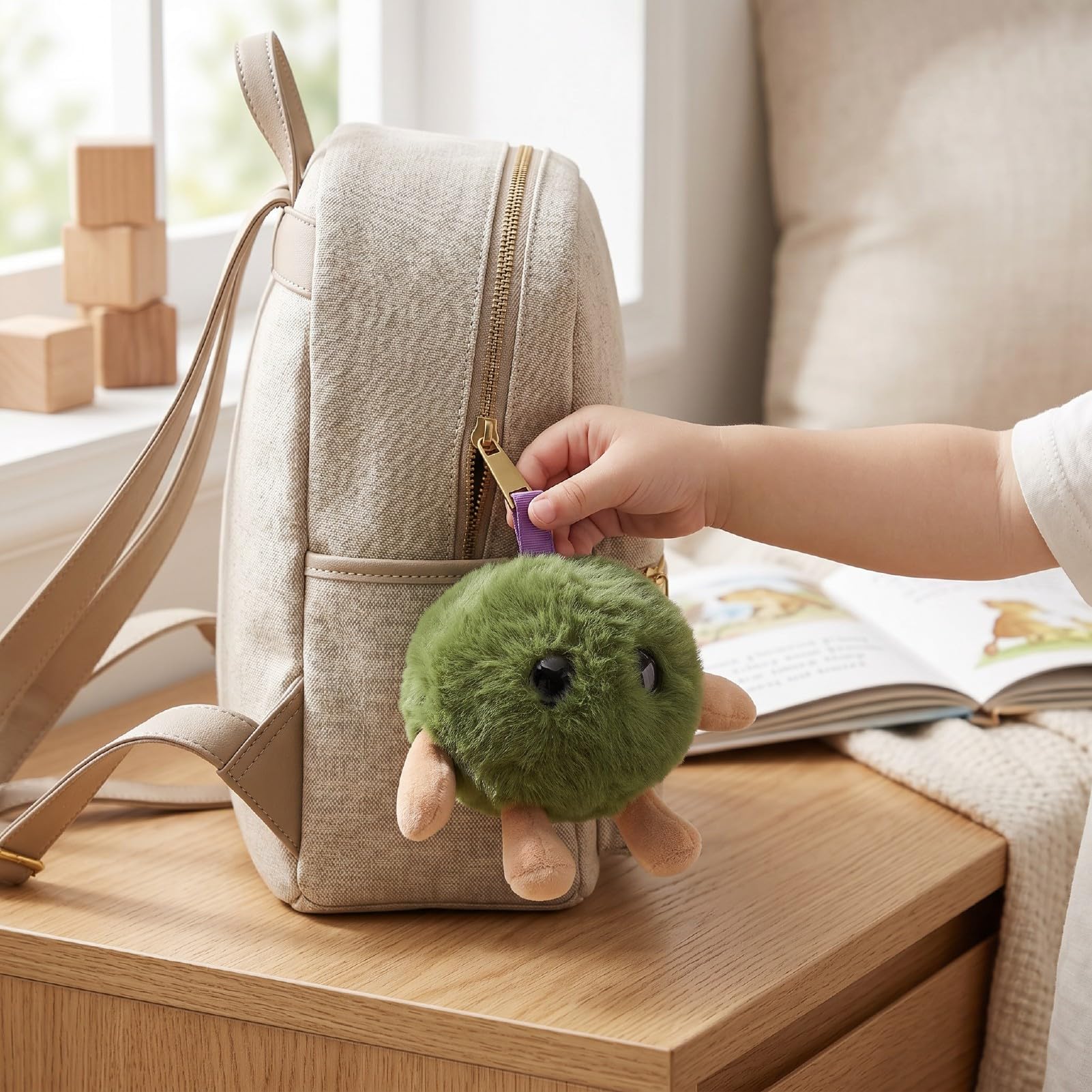 Goshyda Juguete de Peluche Interactivo Inteligente AI, 66 Idiomas Compañero Emocional AI con Respuesta Táctil de Reconocimiento de Voz, Robot de Aprendizaje para Educación Infantil