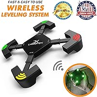 Vista 2 de CARMTEK Level Wizard - Upgraded 2025 - Wireless RV Leveling System Camper Leveling System with Extensible Legs for Accurate Leveling Fast & Easy
