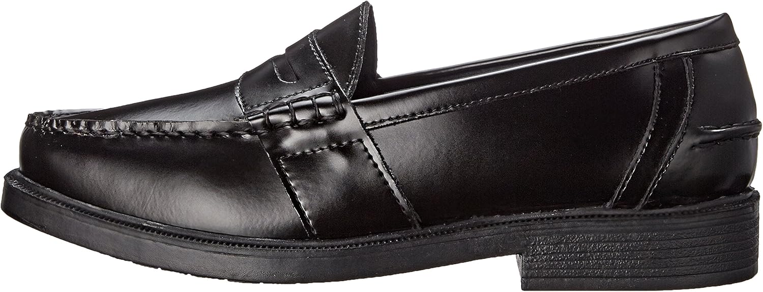 Nunn Bush Men's Lincoln Classic Penny Loafer Slip-On 8 Wide Black