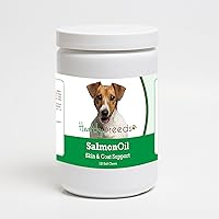 Vista 35 de Healthy Breeds Golden Retriever - Aceite de salmón masticable suave, 90