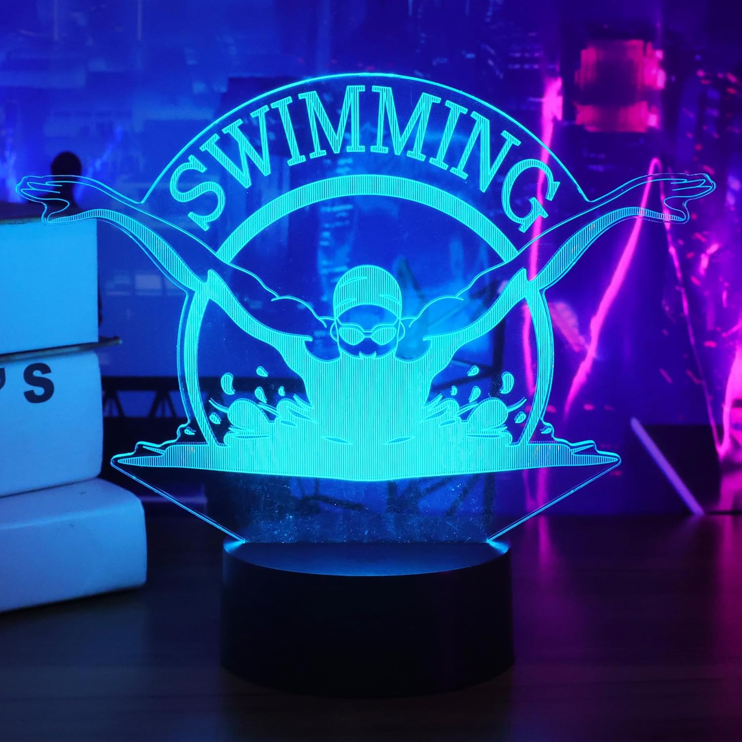 3D Swimming Illusion Lamp