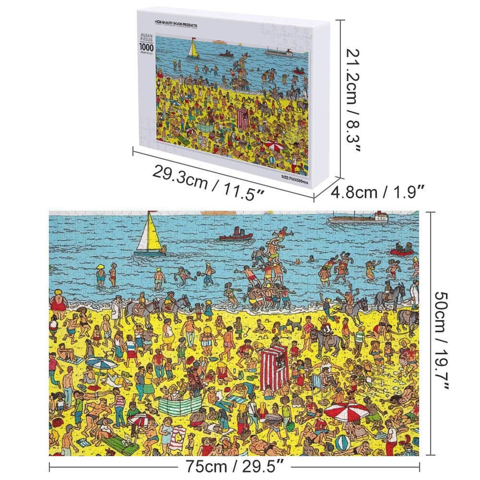 未開封 ウォーリーを探せ スポーツ スタジアム 1000ピース ジグソーパズル 未開封 ウォーリーを探せ スポーツ スタジアム 1000ピース