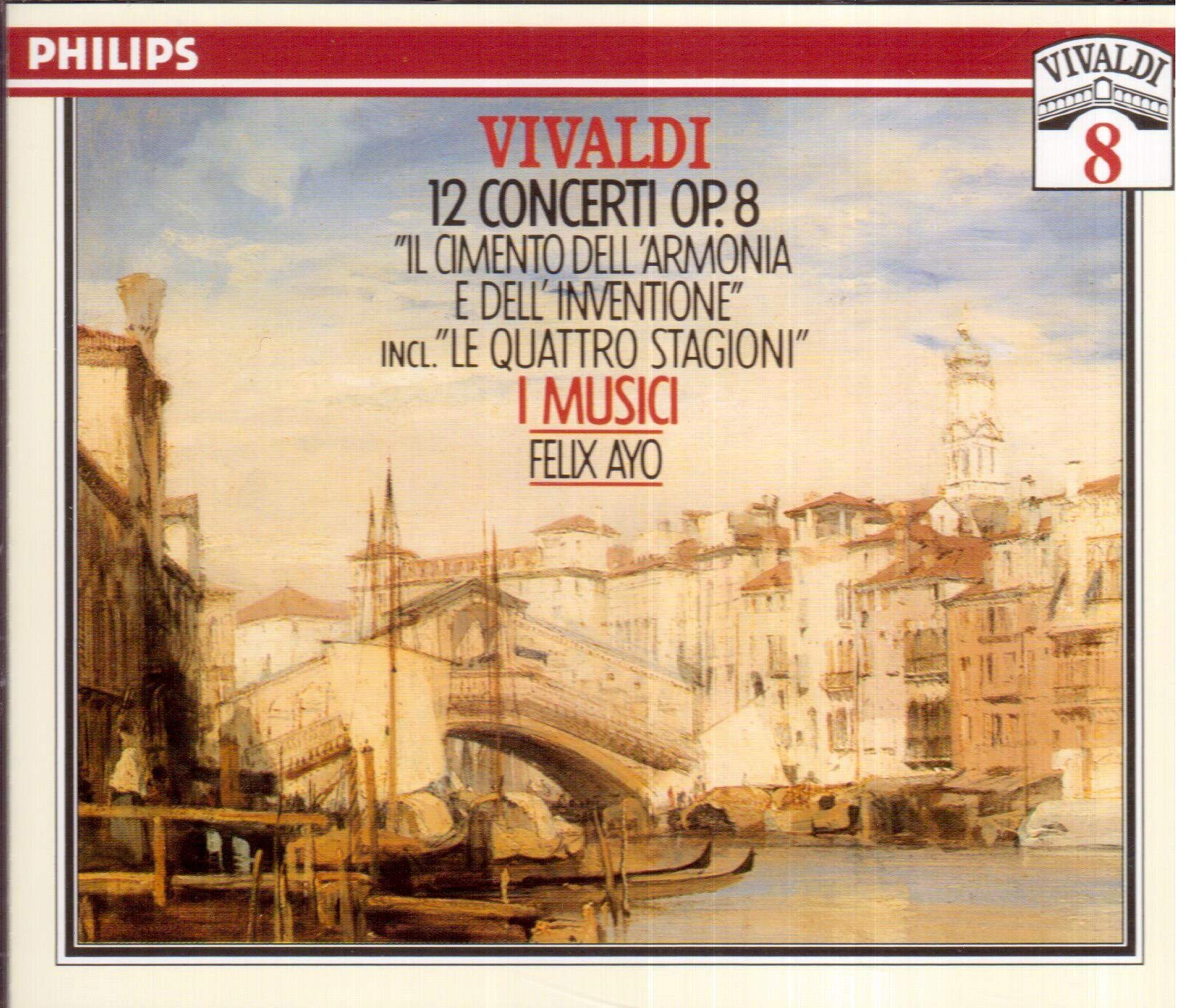 12 Concerti, Opus 8 / Four Seasons [Audio CD] Vivaldi; Ayo and I Musici