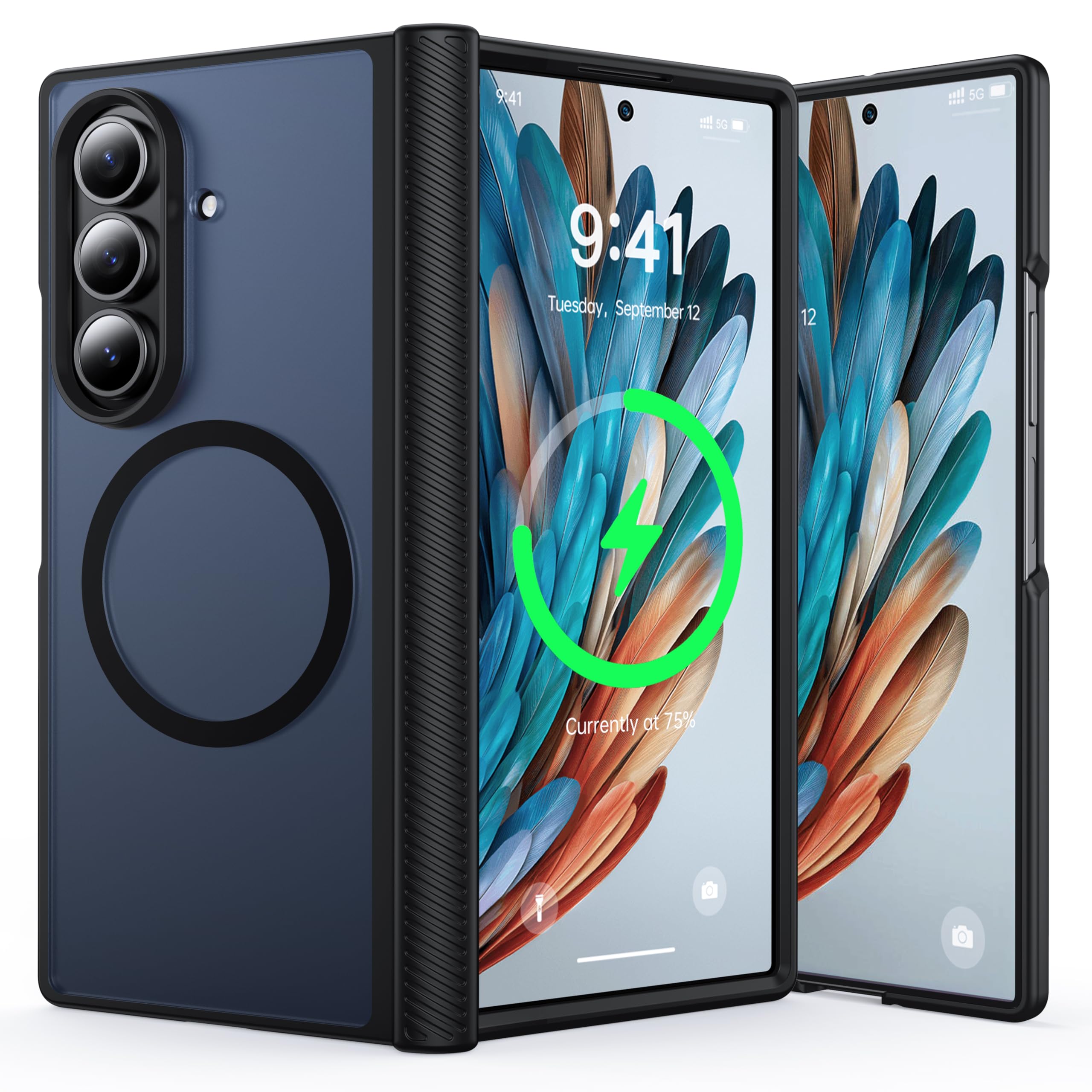 Amazon.com: FNDMIL NO.1 Magnetic for Samsung Galaxy Z Fold 7 Case
