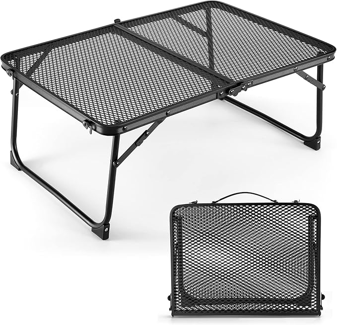 Odoland Portable Camping Table Ultralight Aluminum Folding Picnic Table