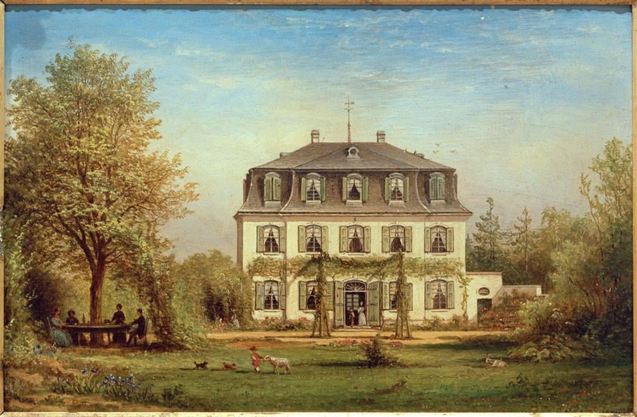 POSTERIIk Famous Animal Posters Vintage Picture Garden House D Banker Family Bansa by Carl Morgenstern Modern Wall Decor for Home Decor 60x90cm
