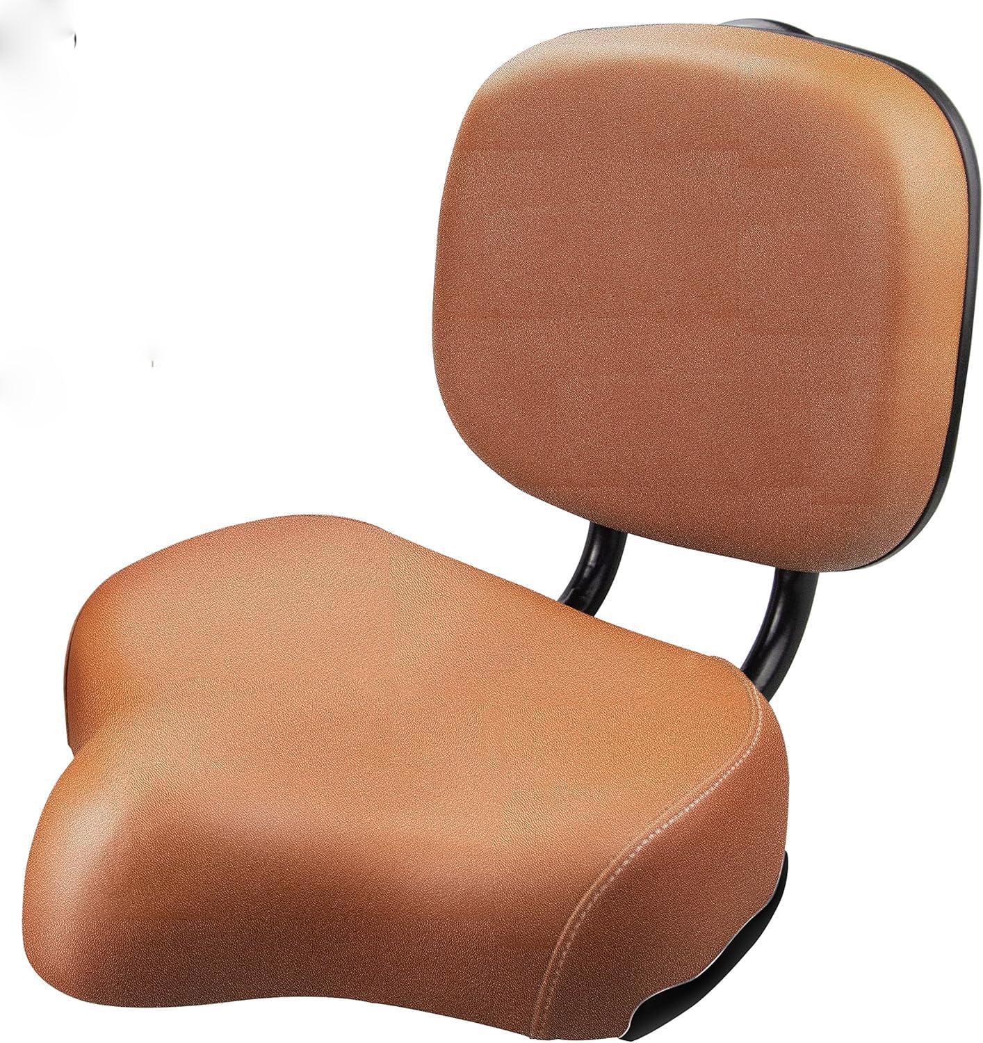 Selle De Vélo ZUKKA Avec Dossier - Extra Large (38 X 23 Cm) - Coussin En Mousse Polyuréthane - Pour VTT, Vélo électrique, Tricycle