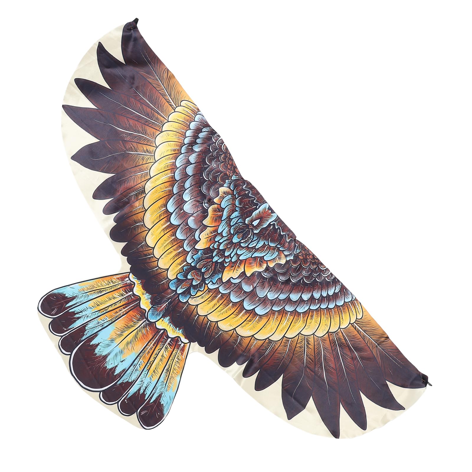 Mantello Piume di Aquila per Costume Halloween Adulti Skin Friendly Design Accattivante per Feste e Cosplay